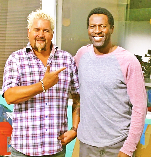 Guy Fieri Working With Guy Fieri